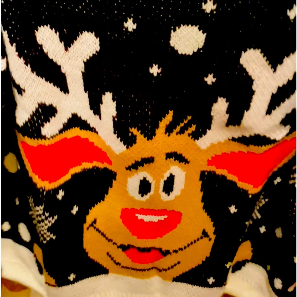 Ohana Christmas Reindeer Sweater